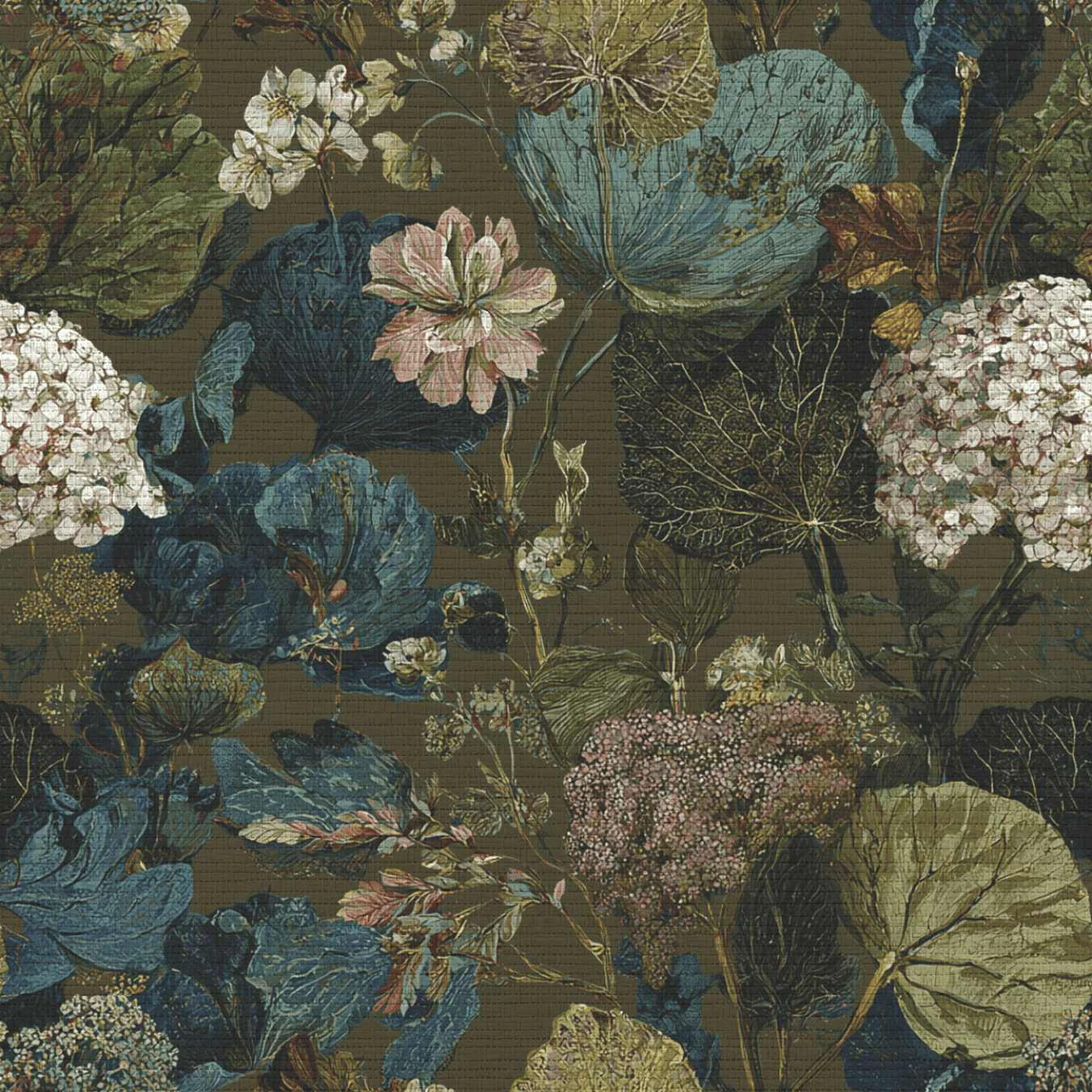 Petalwood Faux Grasscloth Wallpaper - Painted Paper