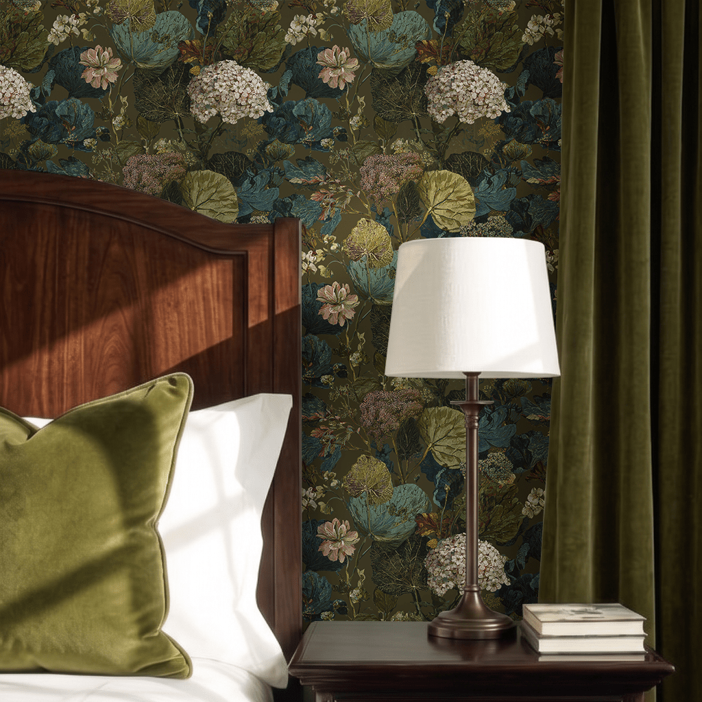 Petalwood Wallpaper - Painted Paper