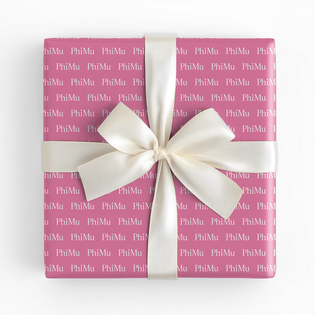 Phi Mu Mark - Wrapping Paper - Benton Lane Home - Lemon Park