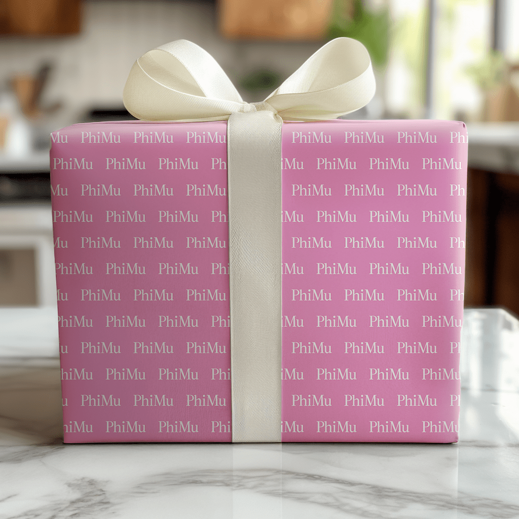 Phi Mu Mark - Wrapping Paper - Benton Lane Home - Lemon Park