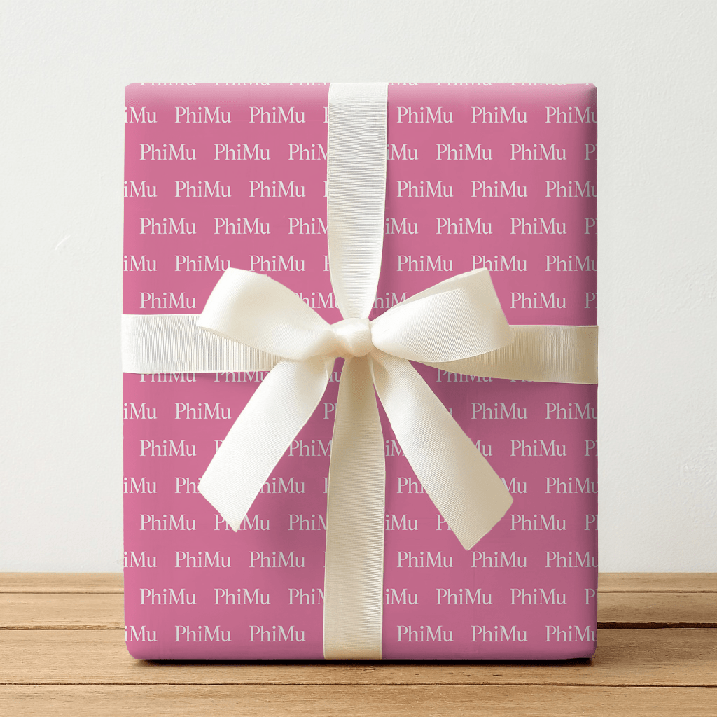 Phi Mu Mark - Wrapping Paper - Benton Lane Home - Lemon Park