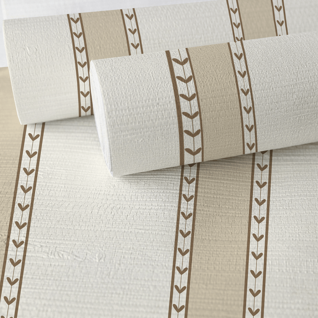 Philomena Faux Grasscloth Wallpaper - Painted Paper