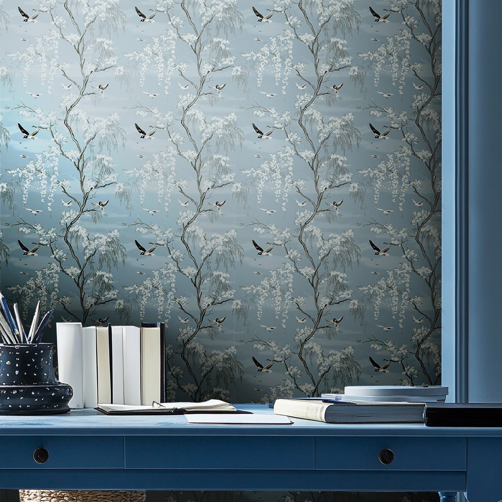Philomene Wallpaper - Benton Lane Home - Painted Paper