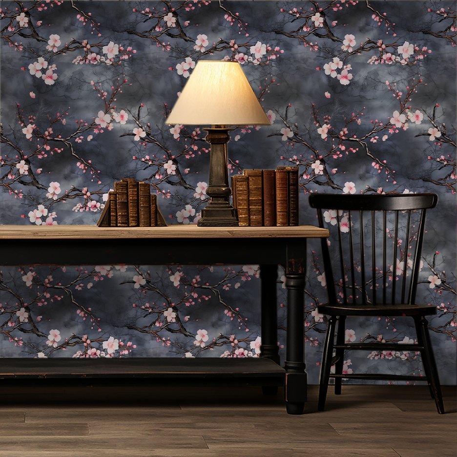 Phoebe Floral Wallpaper - Benton Lane Home - Painted Paper