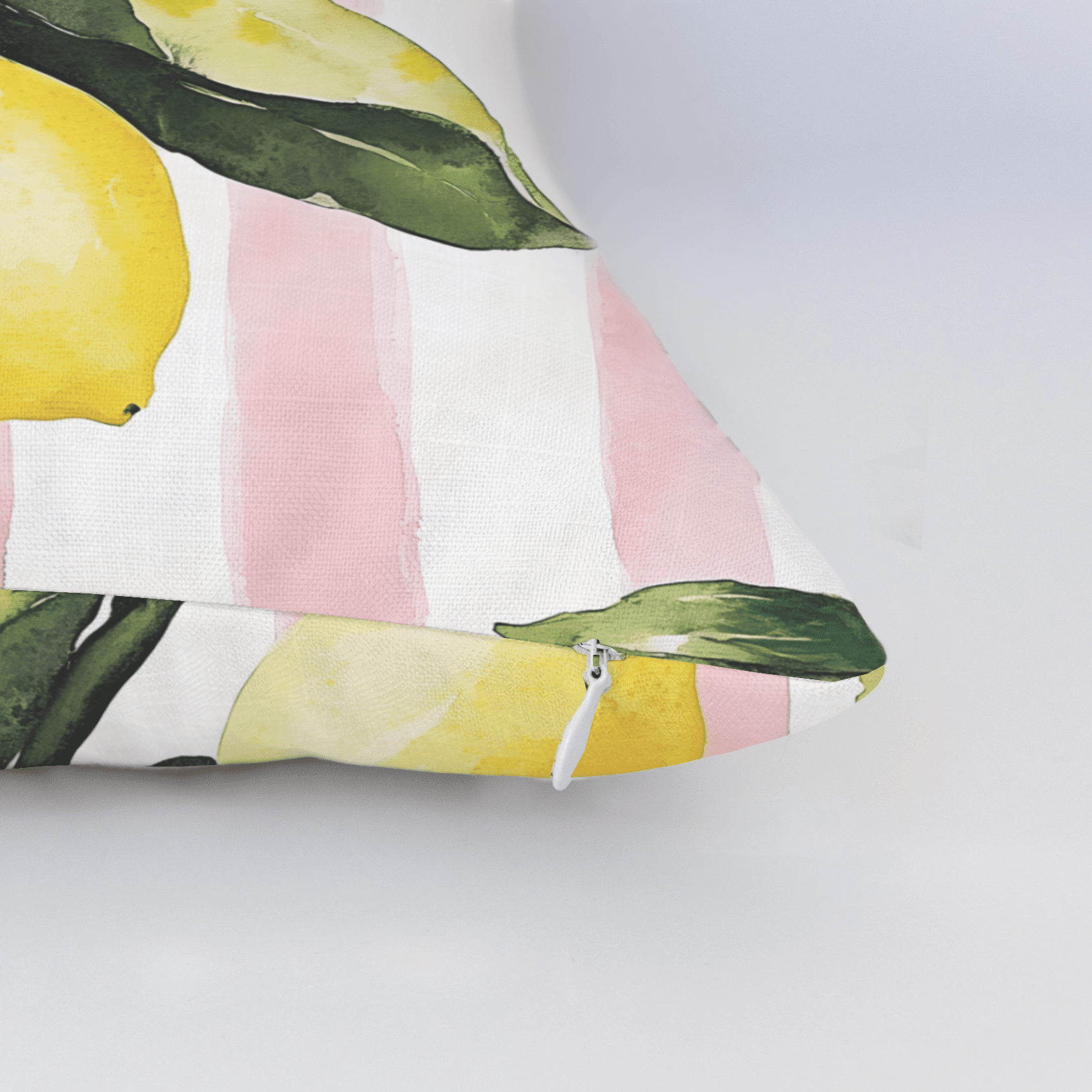 Pink Lemonade Throw Pillow - Benton Lane Home - Lemon Park