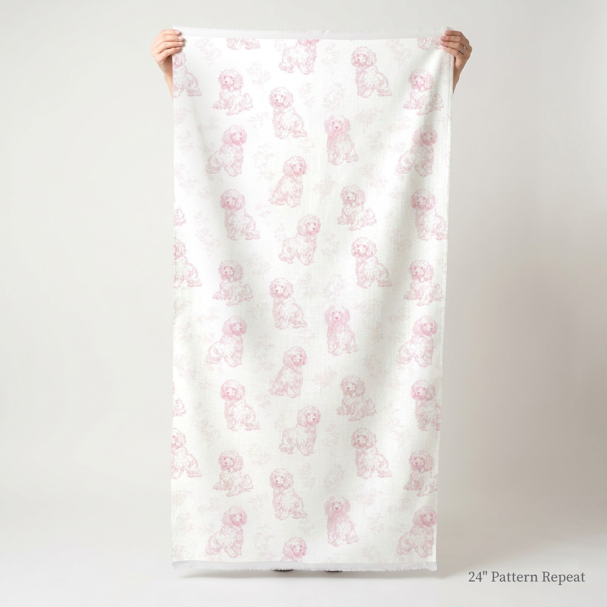 Pink Poodles - Fabric - Benton Lane Home - Lemon Park