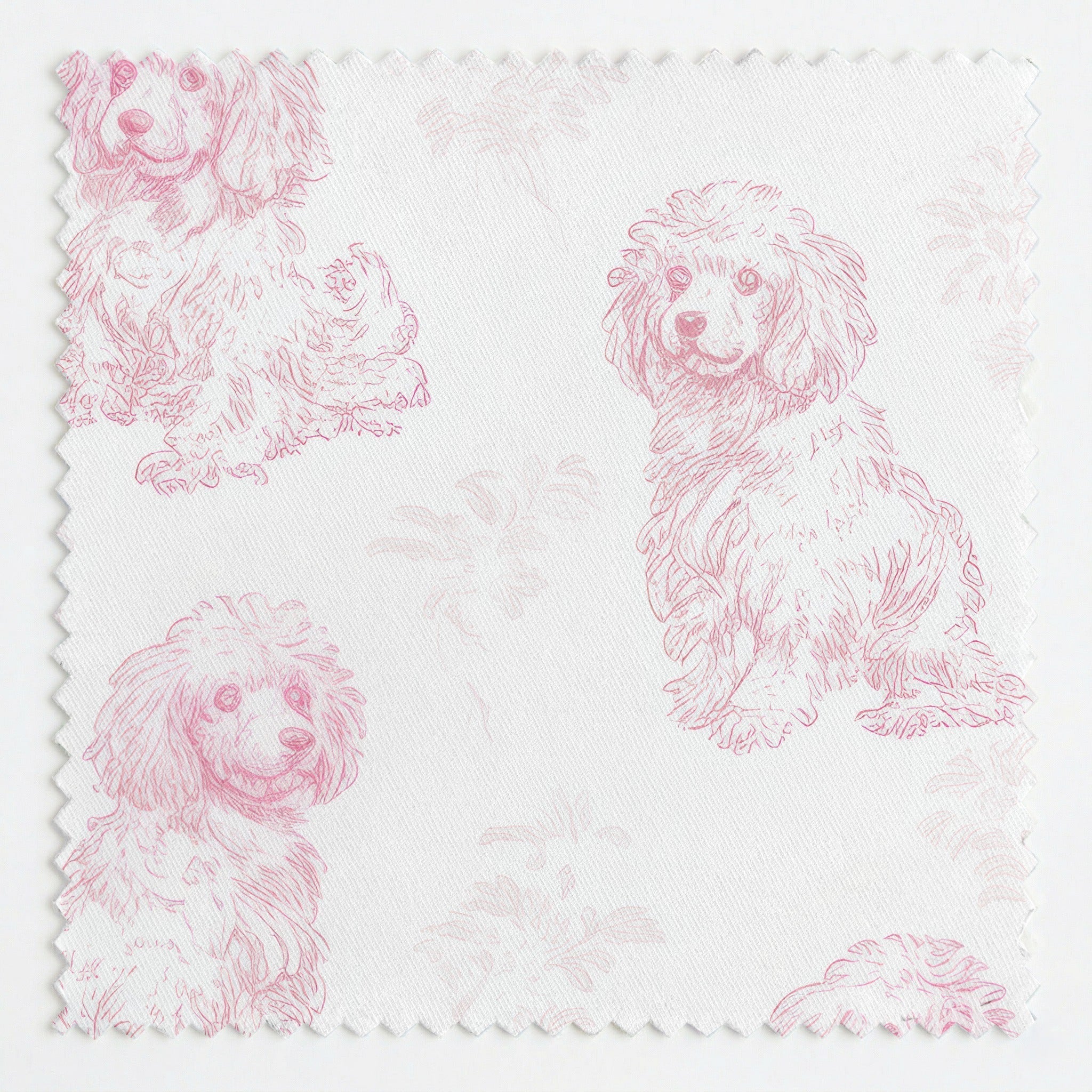 Pink Poodles - Fabric - Benton Lane Home - Lemon Park