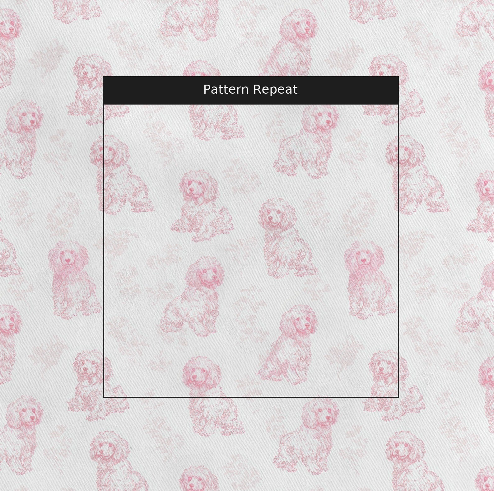 Pink Poodles - Fabric - Benton Lane Home - Lemon Park