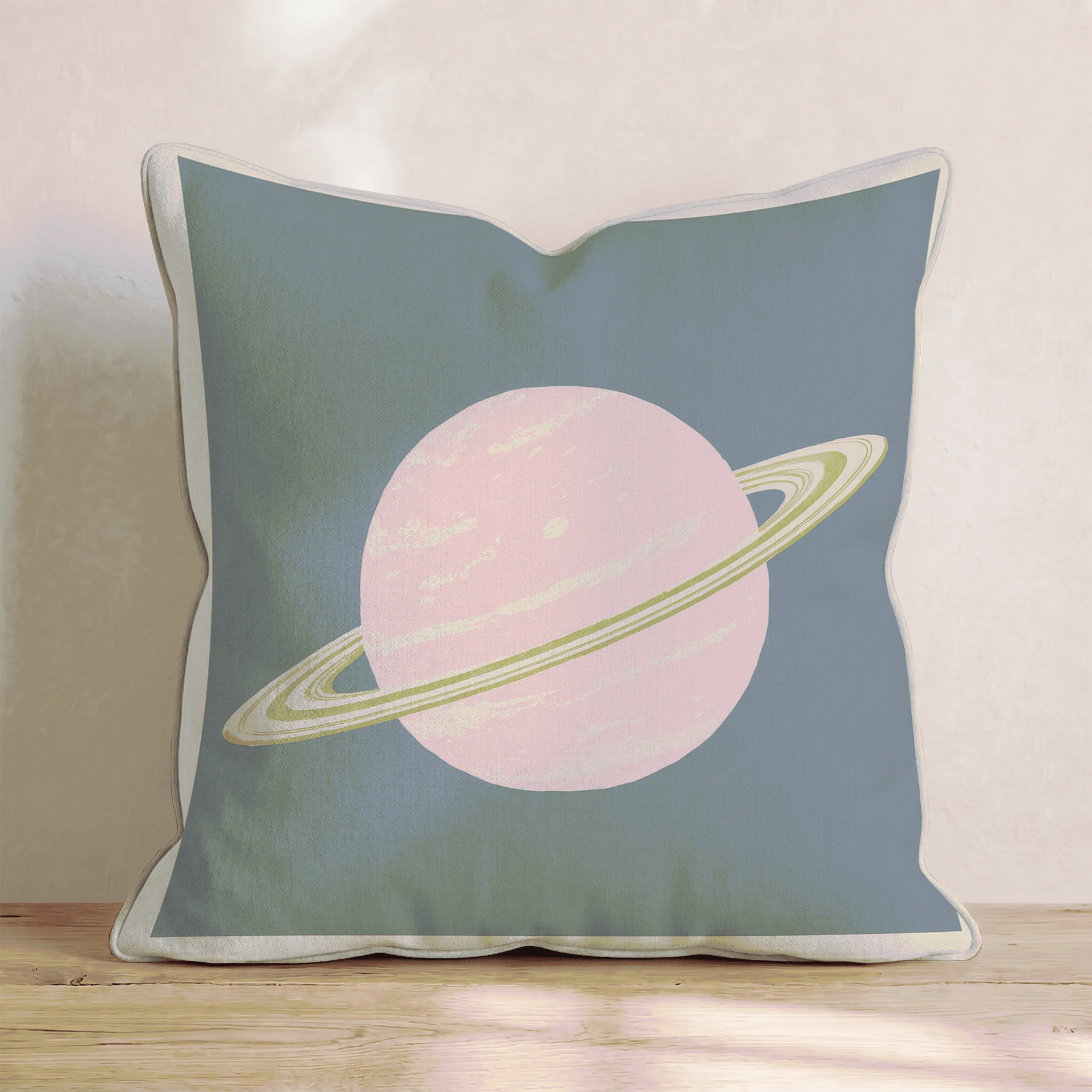 Pink Saturn Throw Pillow - Benton Lane Home - Hillcroft Home
