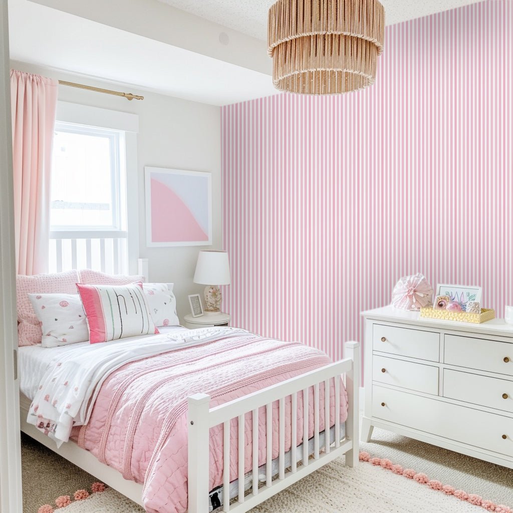 Pink Spencer Wallpaper - Benton Lane Home - Lemon Park
