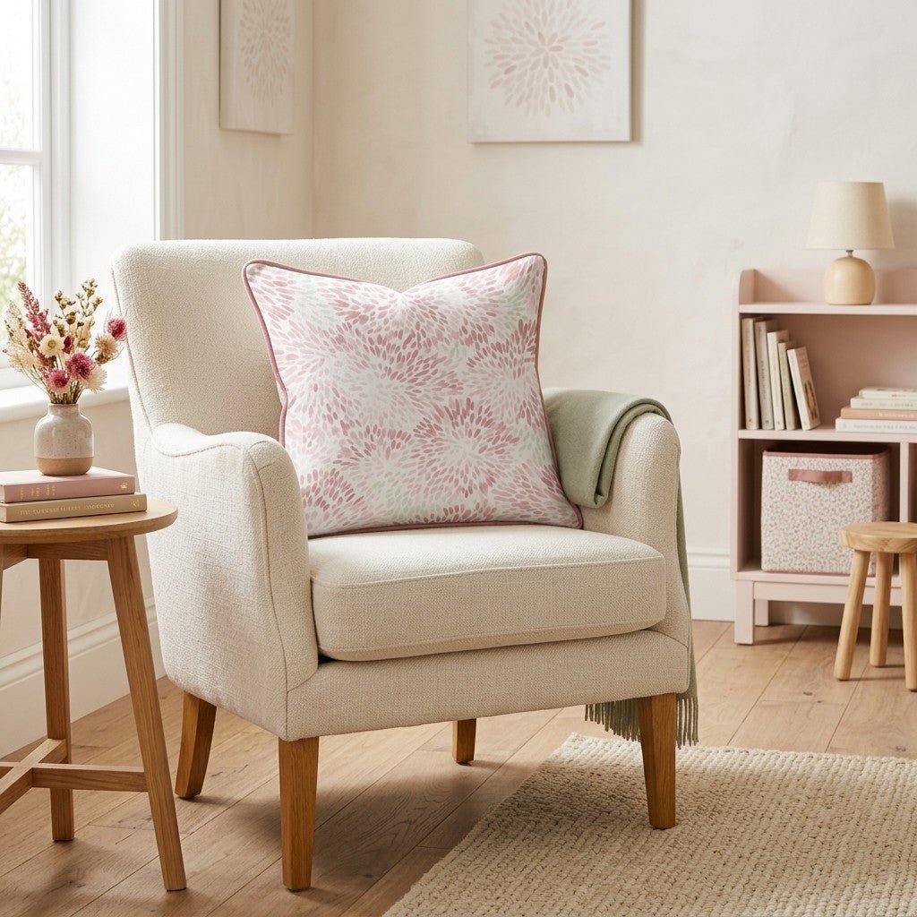 Pink Sprinkles Throw Pillow - Benton Lane Home - Hillcroft Home