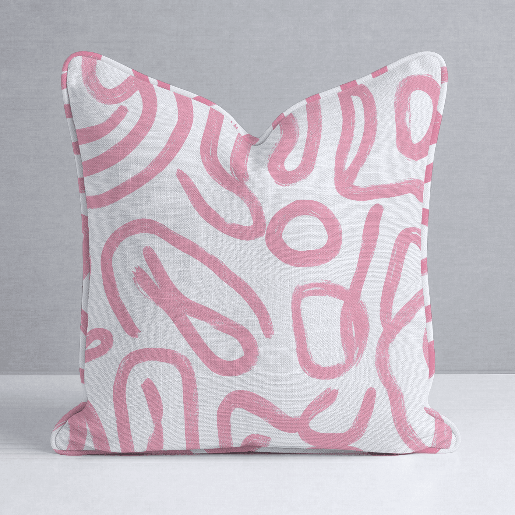 Pink Tangle Throw Pillow - Benton Lane Home - Lemon Park