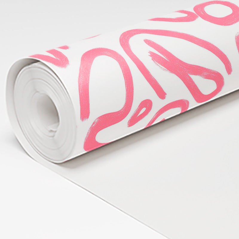 Pink Tangle Wallpaper - Lemon Park
