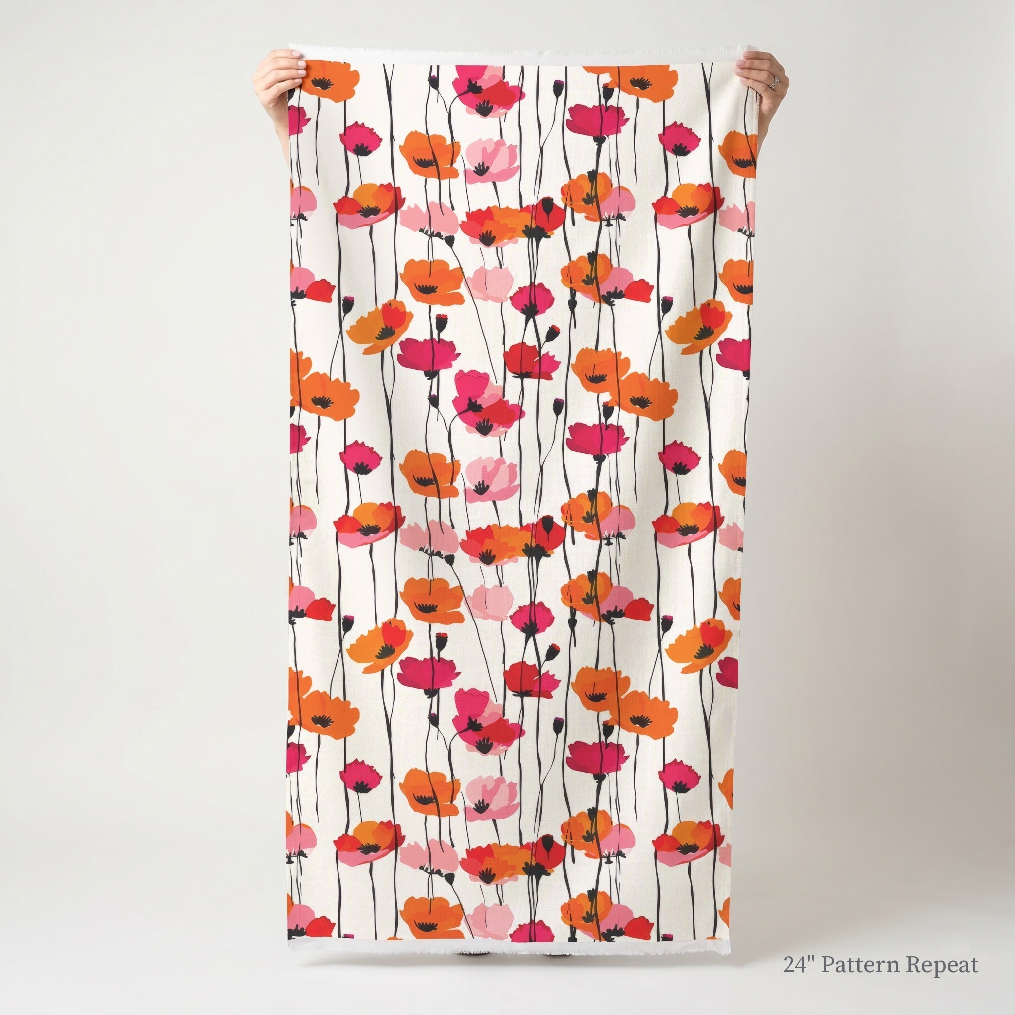 Piper's Poppy Parade - Fabric - Benton Lane Home - Lemon Park