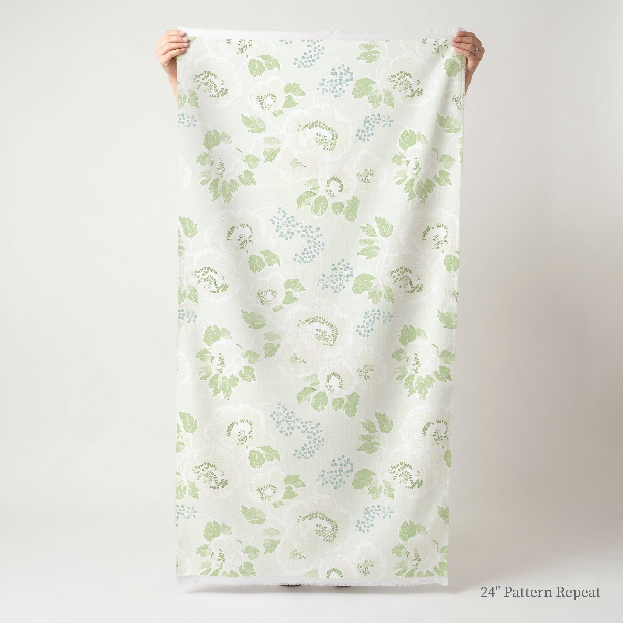 Pistachio Petals - Fabric - Benton Lane Home - Lemon Park