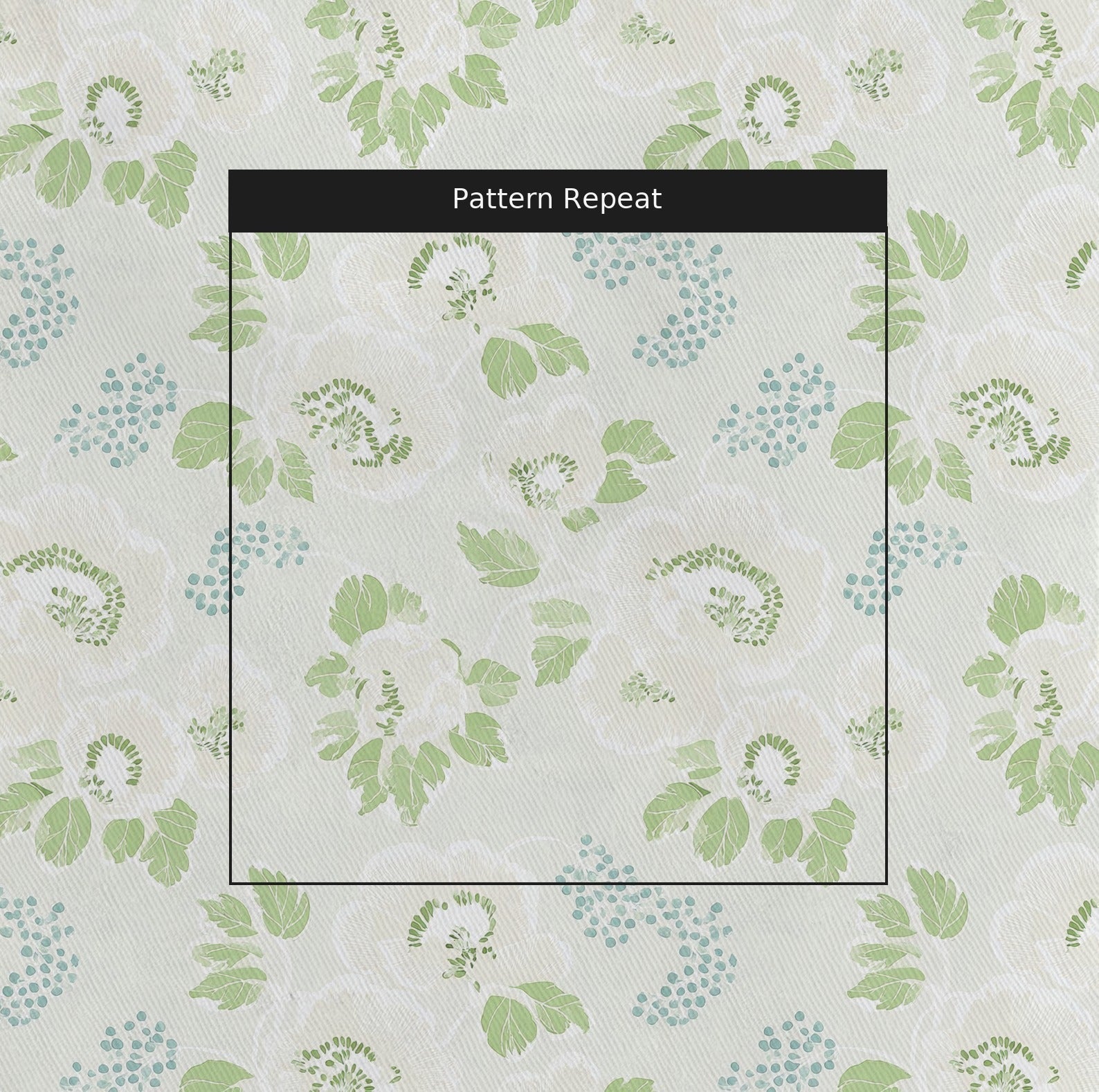 Pistachio Petals - Fabric - Benton Lane Home - Lemon Park