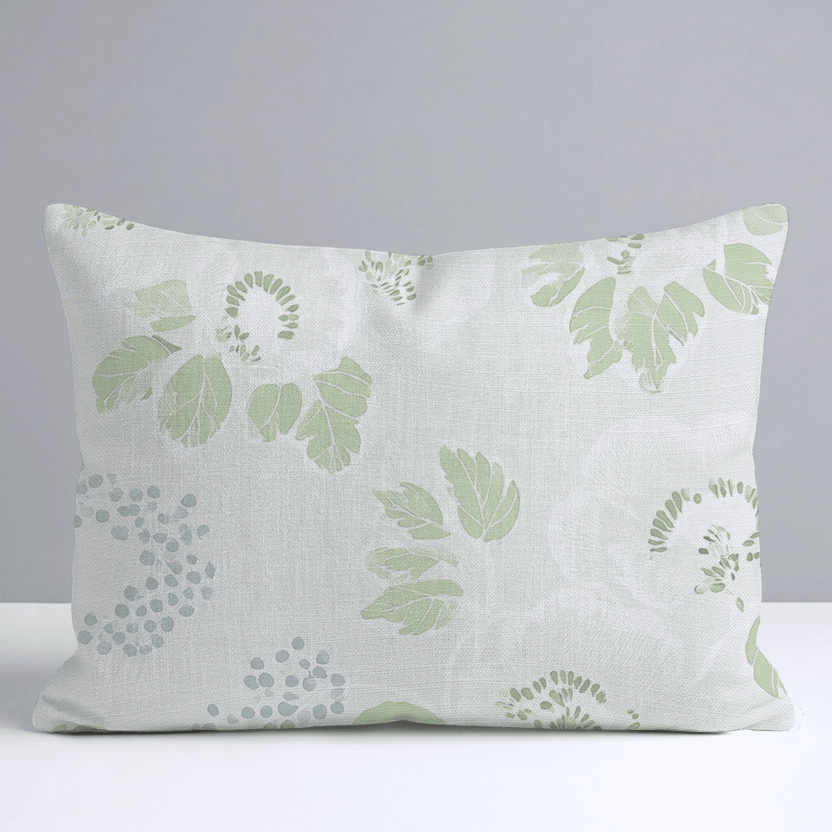 Pistachio Petals Throw Pillow - Benton Lane Home - Lemon Park