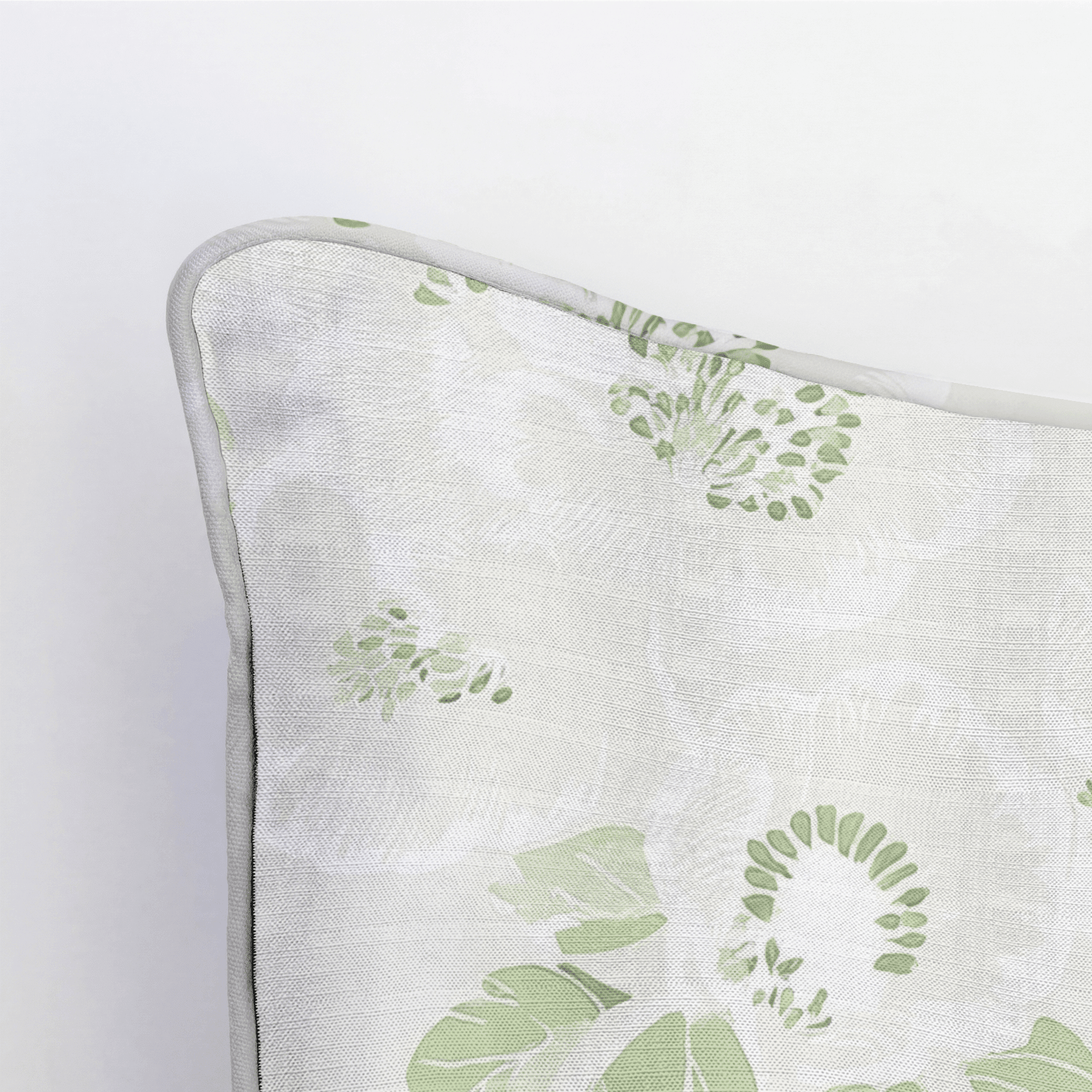 Pistachio Petals Throw Pillow - Benton Lane Home - Lemon Park