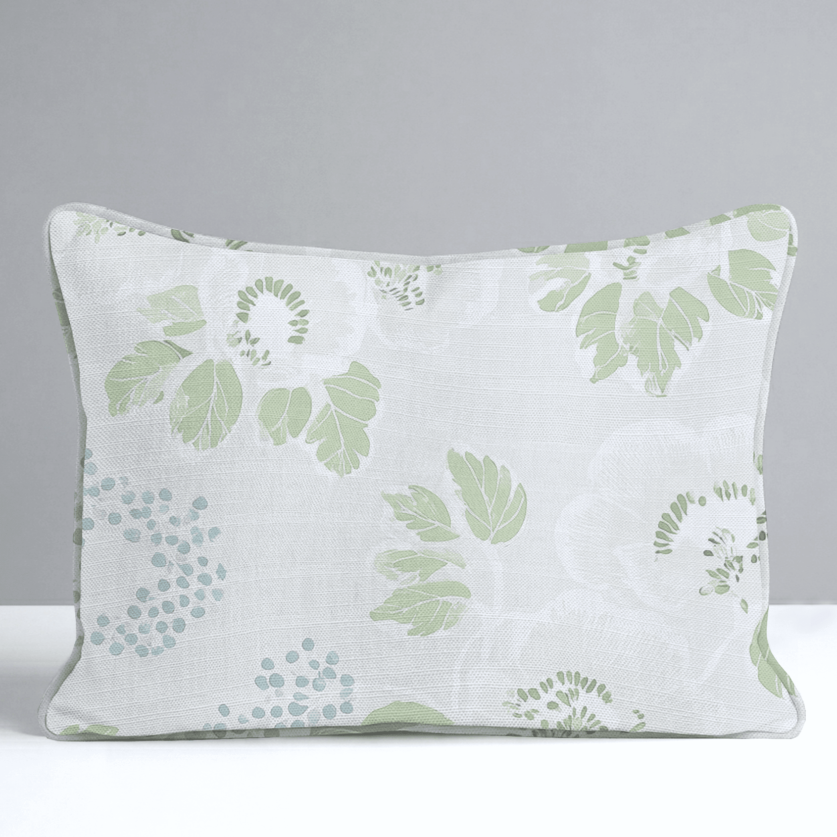 Pistachio Petals Throw Pillow - Benton Lane Home - Lemon Park