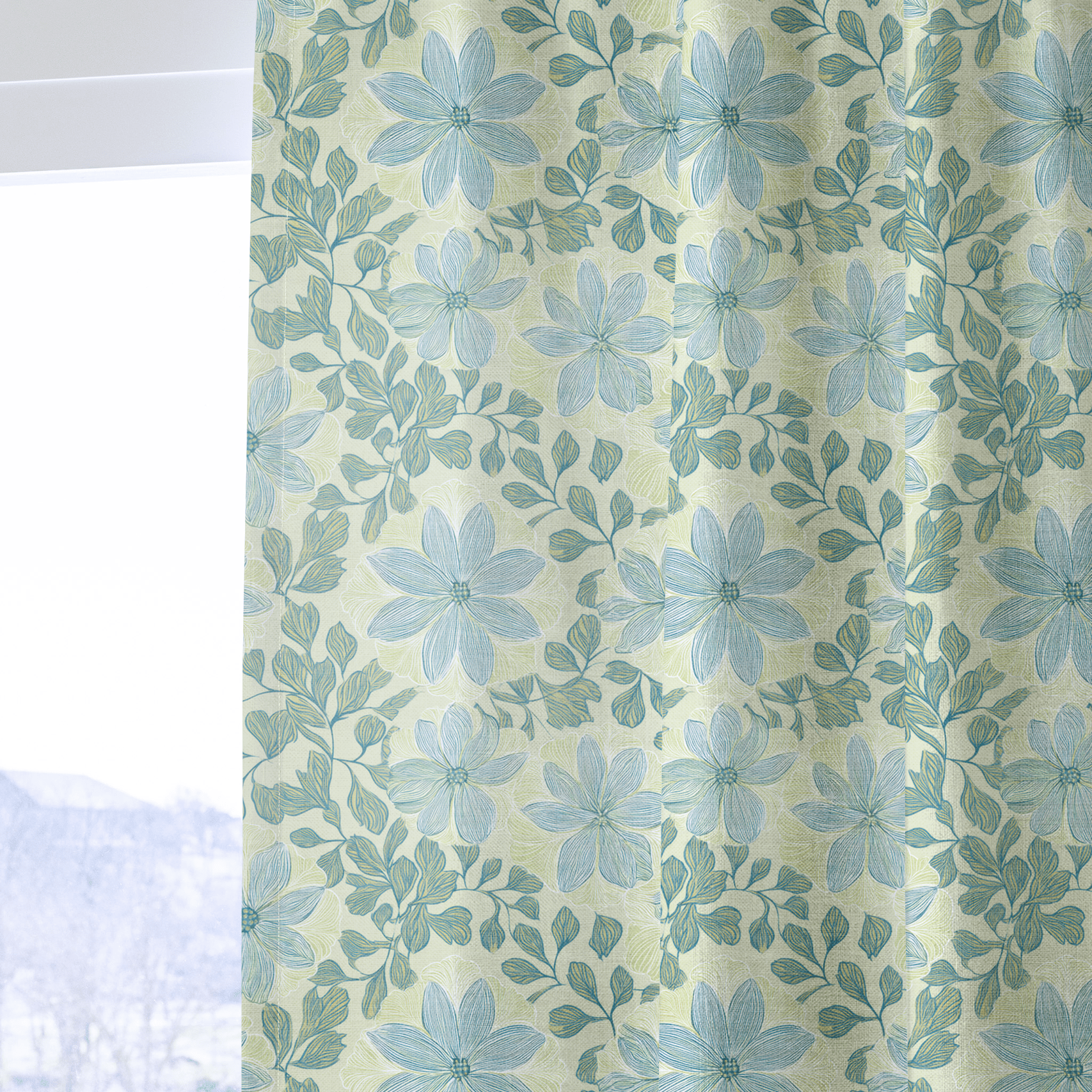 Pistachios - Drapery - Benton Lane Home - Lemon Park