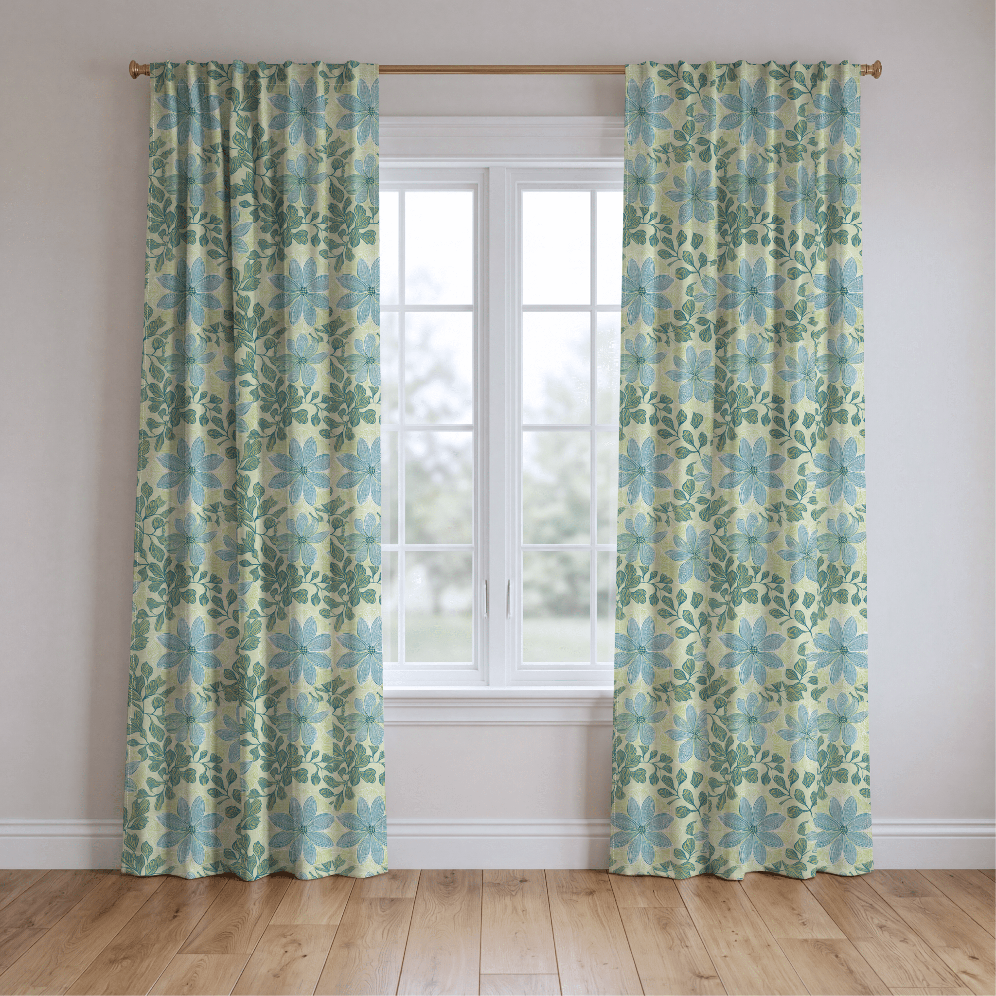 Pistachios - Drapery - Benton Lane Home - Lemon Park