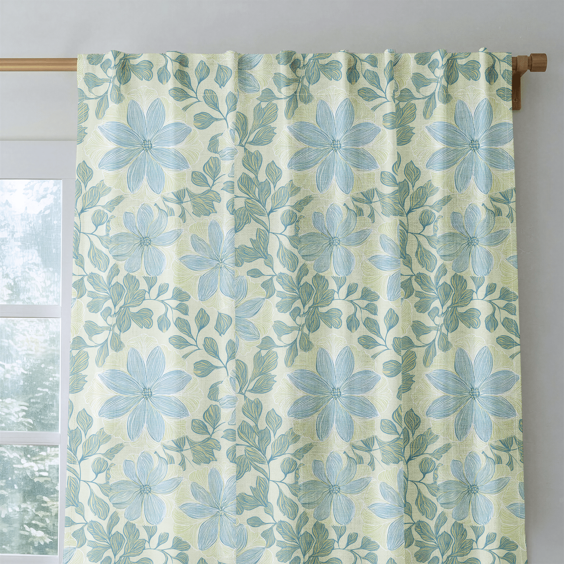 Pistachios - Drapery - Benton Lane Home - Lemon Park
