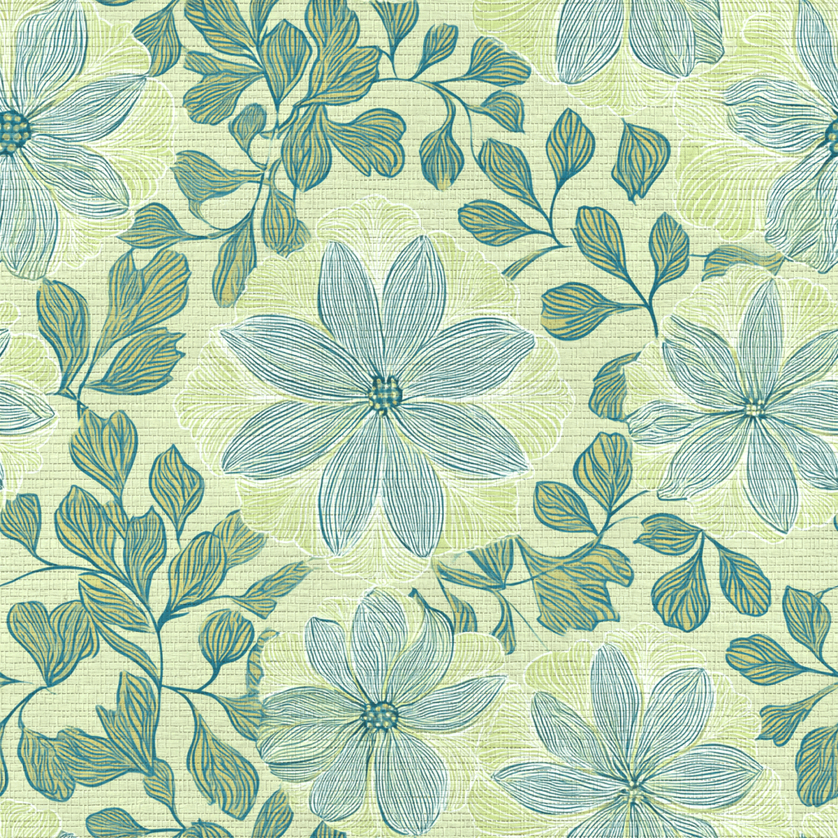 Pistachios Faux Grasscloth Wallpaper - Benton Lane Home - Lemon Park
