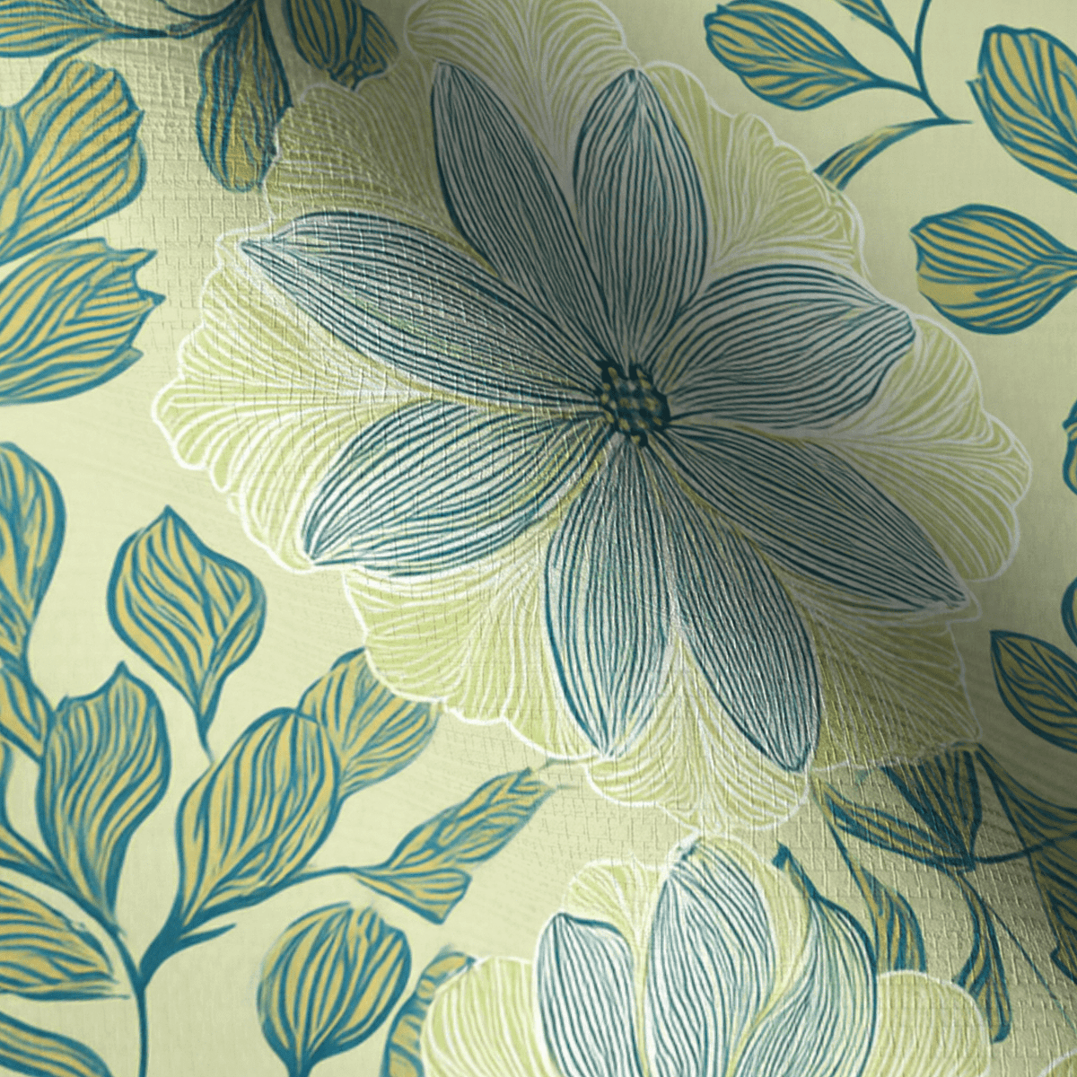 Pistachios Faux Grasscloth Wallpaper - Benton Lane Home - Lemon Park