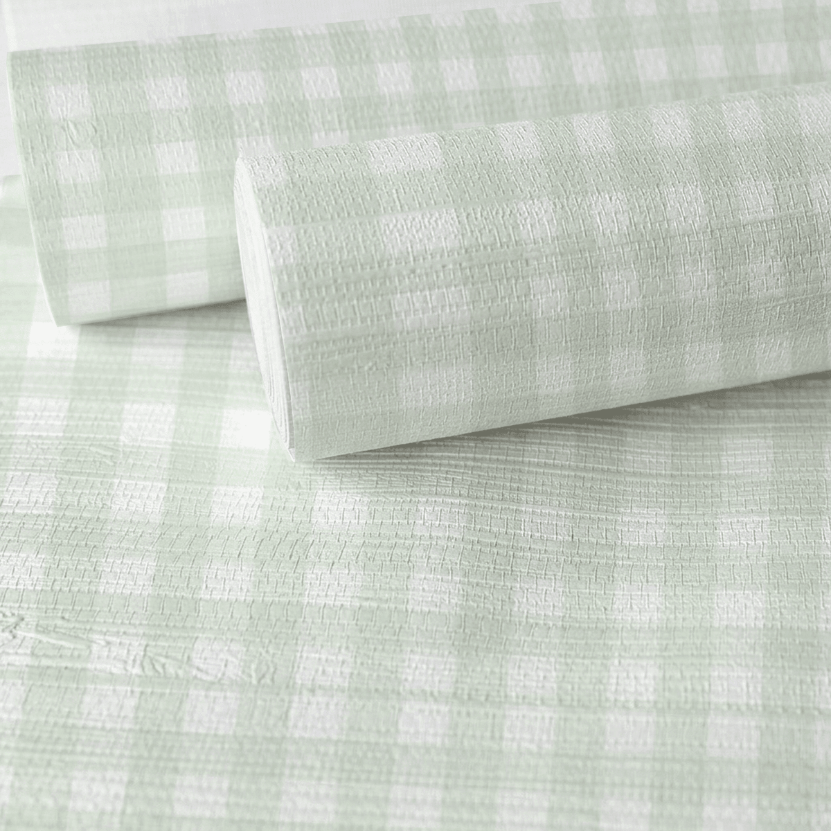 Plaid About It Faux Grasscloth Wallpaper - Benton Lane Home - Lemon Park