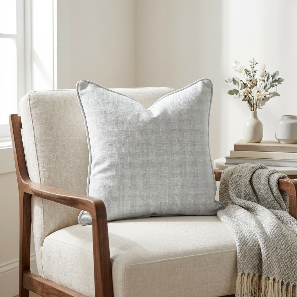 Plaid About It Throw Pillow - Benton Lane Home - Lemon Park