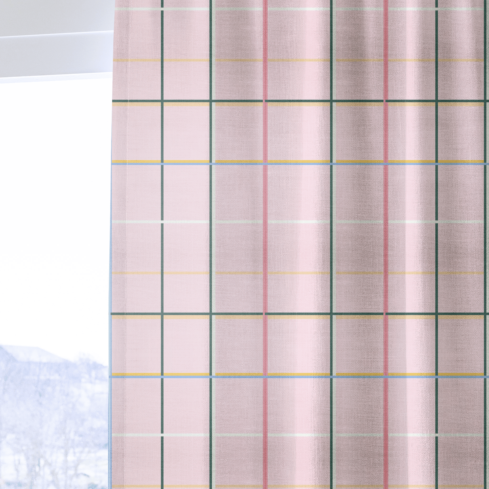 Plaid About You - Drapery - Benton Lane Home - Lemon Park