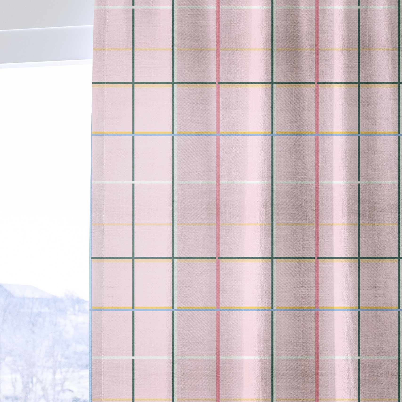Plaid About You - Drapery - Lemon Park
