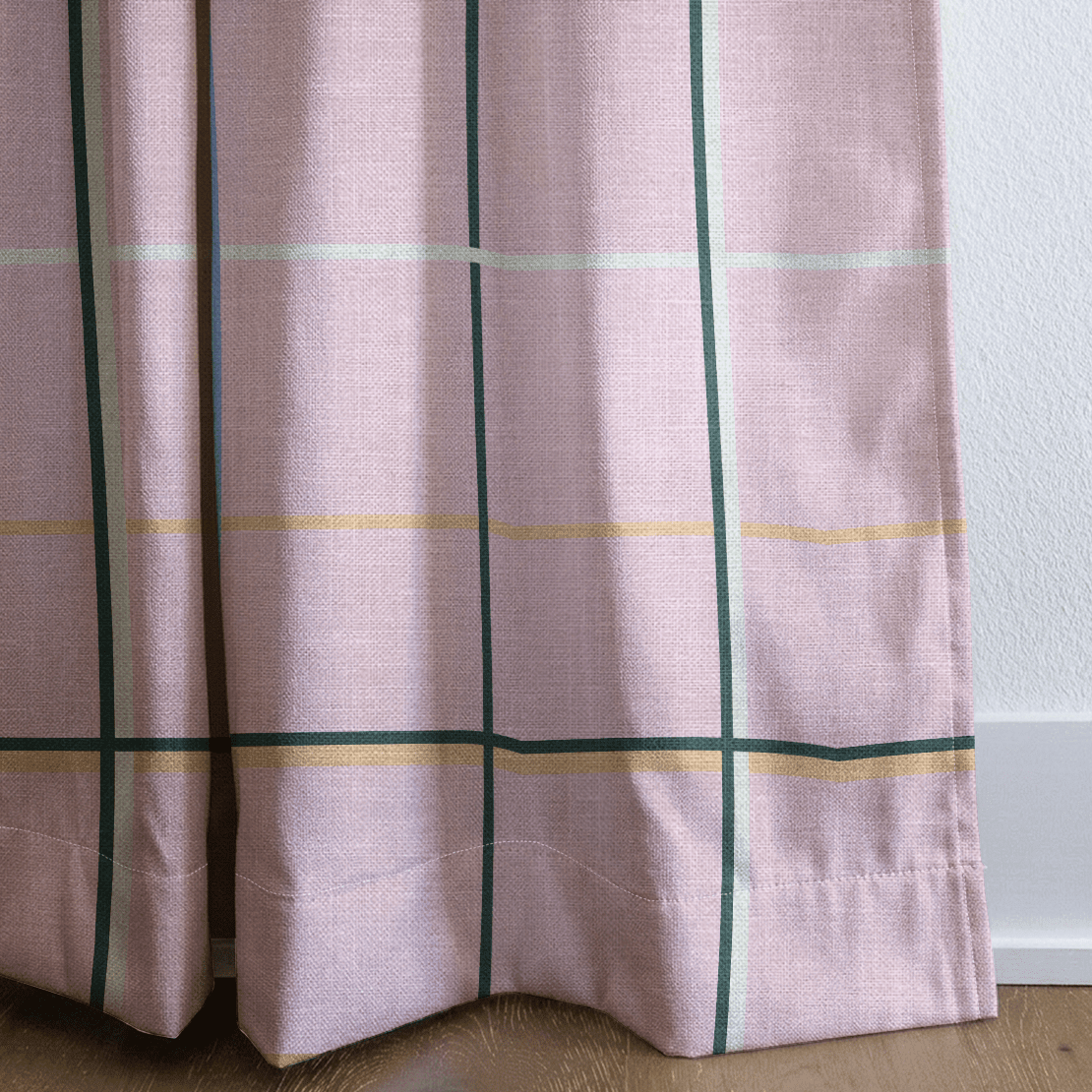 Plaid About You - Drapery - Benton Lane Home - Lemon Park
