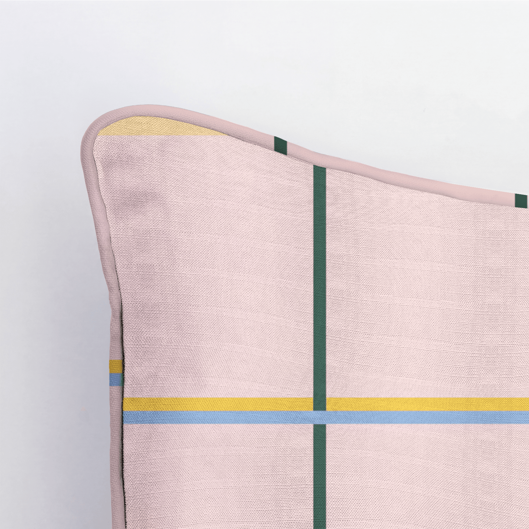 Plaid About You Throw Pillow - Benton Lane Home - Lemon Park