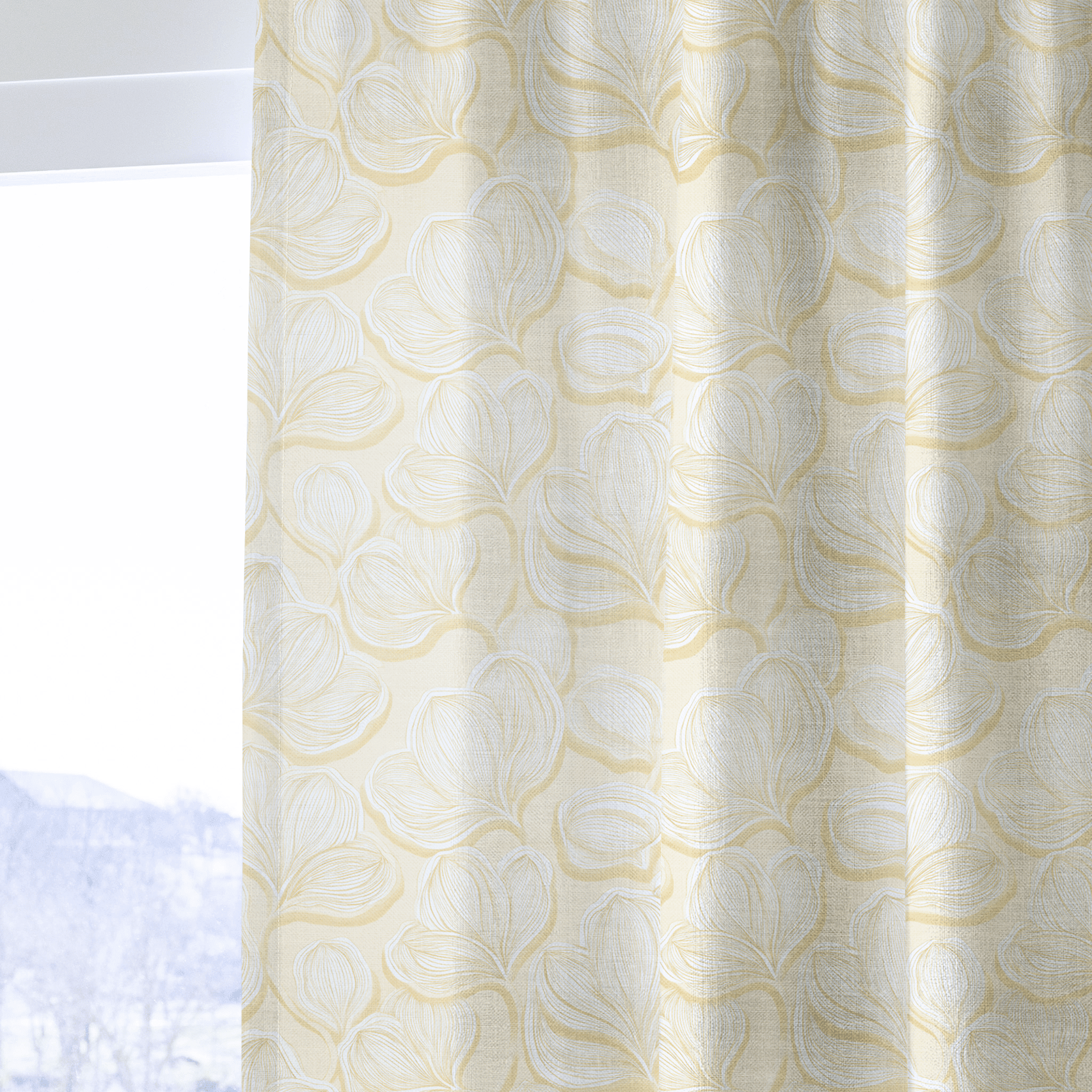 Polaroid Glow - Drapery - Benton Lane Home - Lemon Park