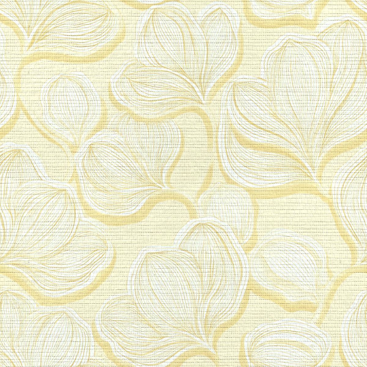 Polaroid Glow Faux Grasscloth Wallpaper - Benton Lane Home - Lemon Park