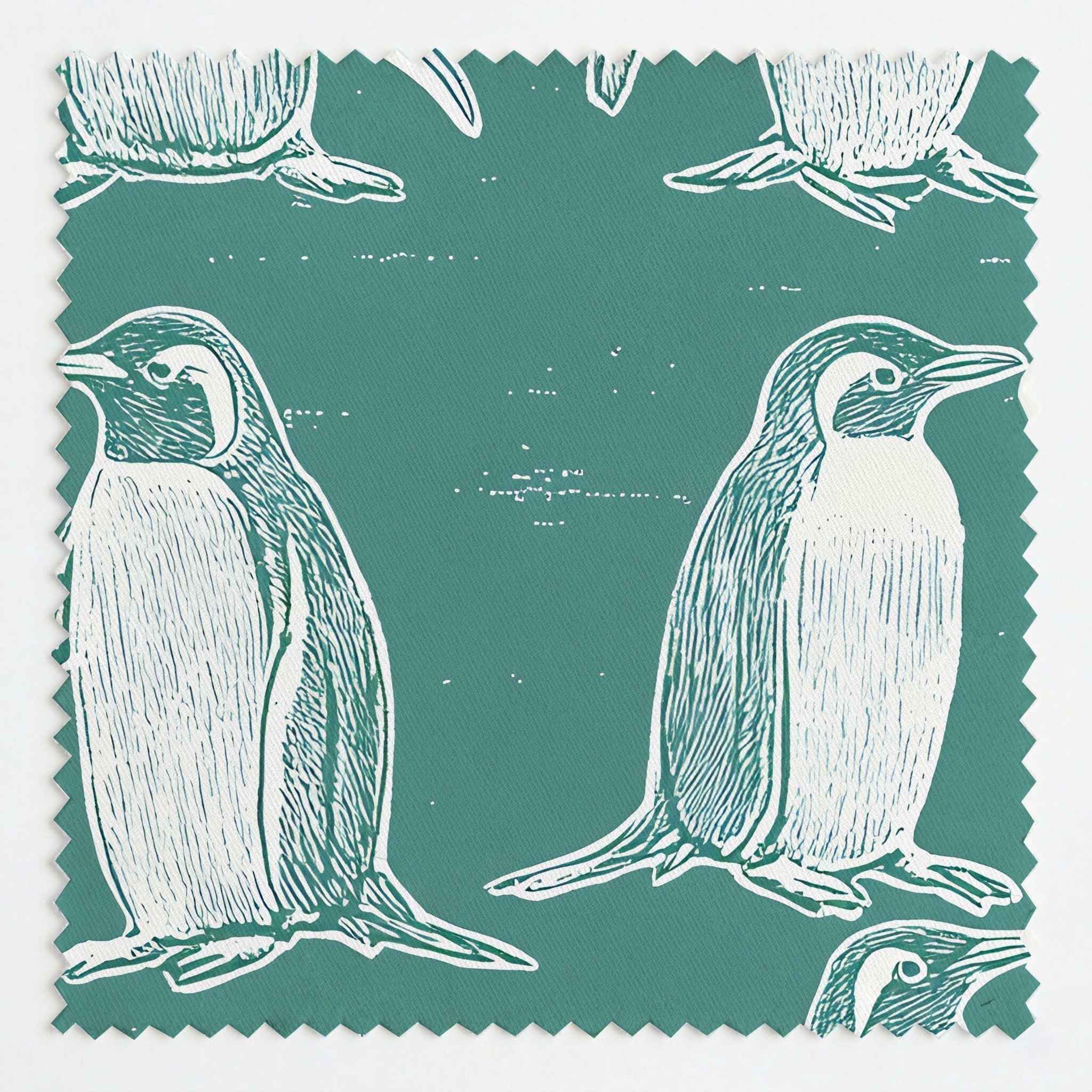 Polly Penguins - Fabric - Benton Lane Home - Lemon Park