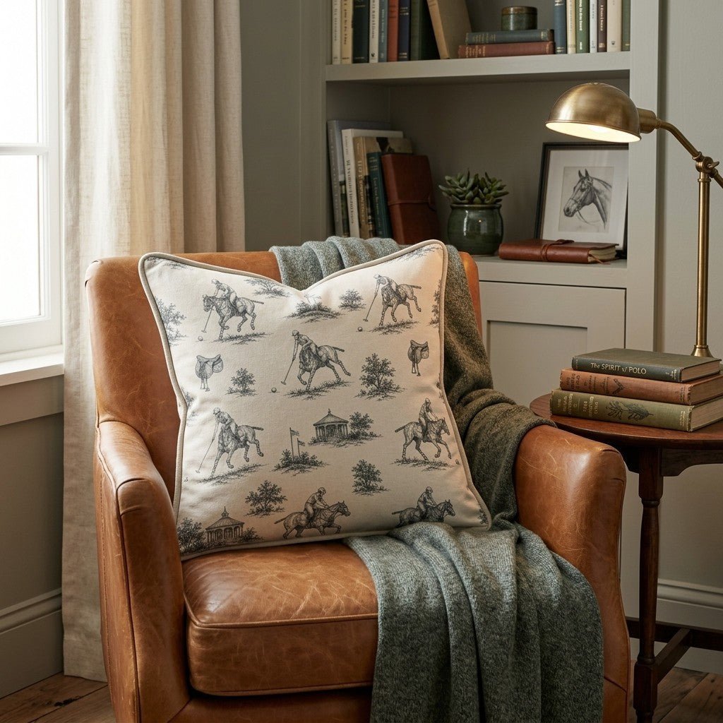 Polo Country Throw Pillow - Benton Lane Home - Hillcroft Home