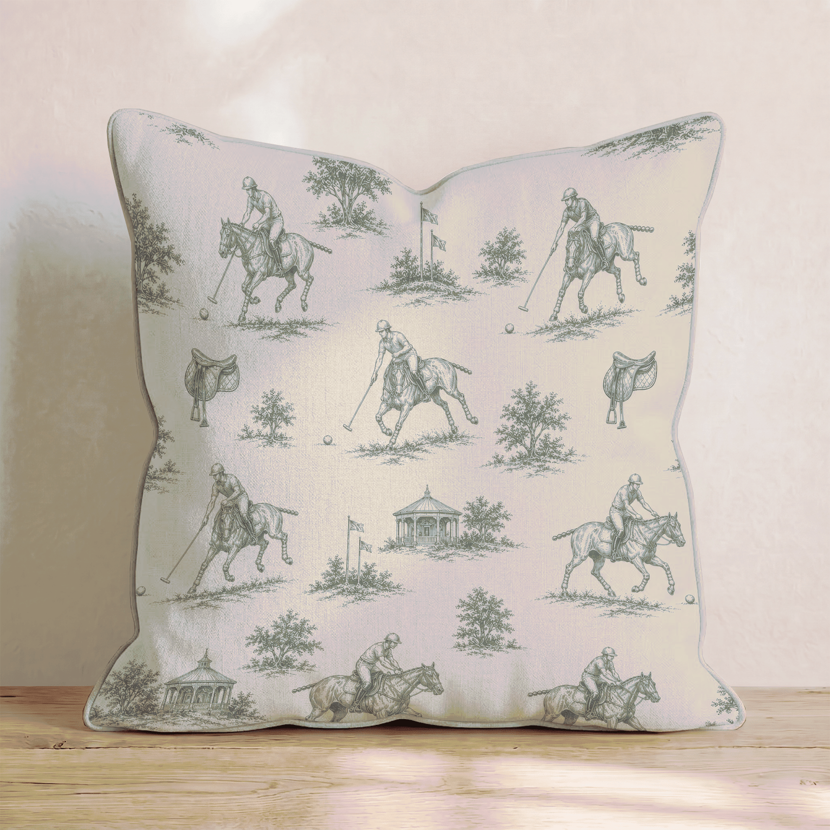 Polo Country Throw Pillow - Benton Lane Home - Hillcroft Home