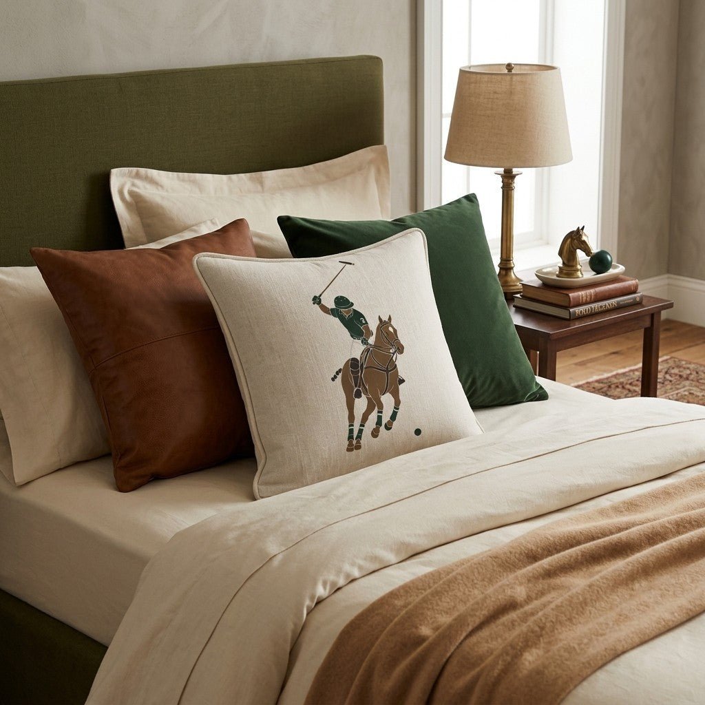 Polo Play Throw Pillow - Benton Lane Home - Hillcroft Home