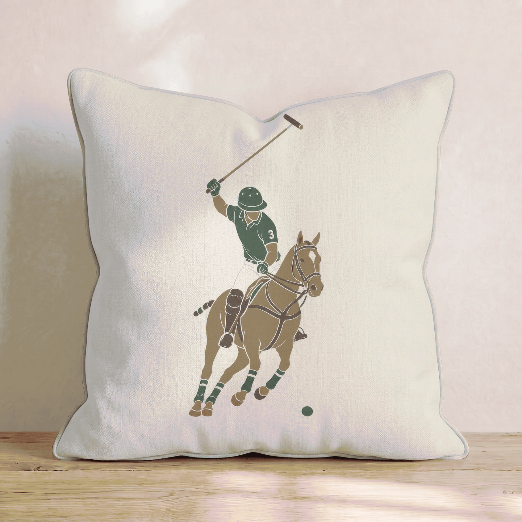 Polo Play Throw Pillow - Benton Lane Home - Hillcroft Home
