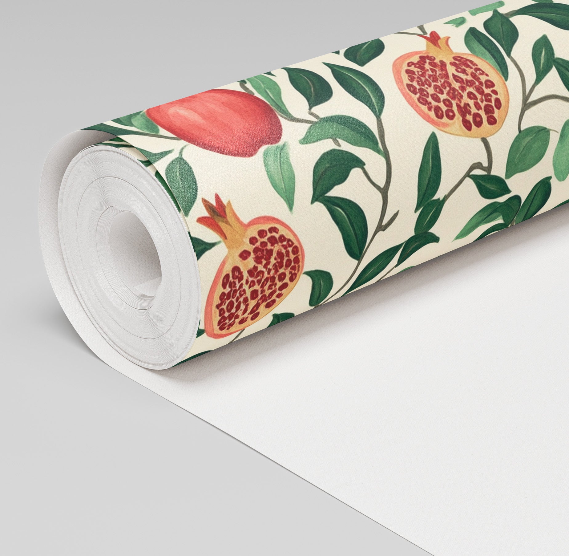 Pom & Vine Wallpaper - Benton Lane Home - Painted Paper