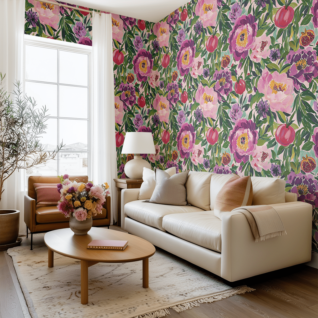 Pommes Wallpaper - Benton Lane Home - Painted Paper