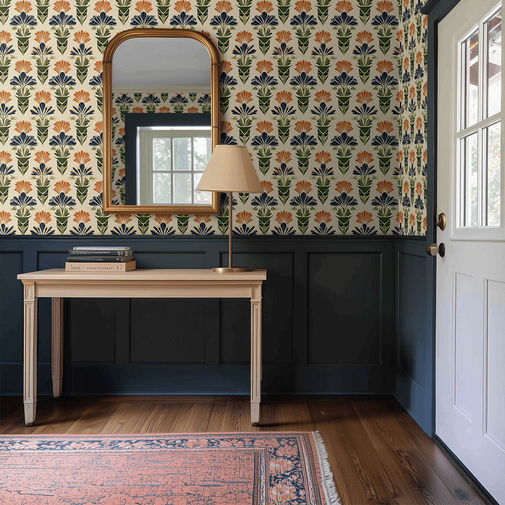 Pomona Bloom Wallpaper - Benton Lane Home - Painted Paper