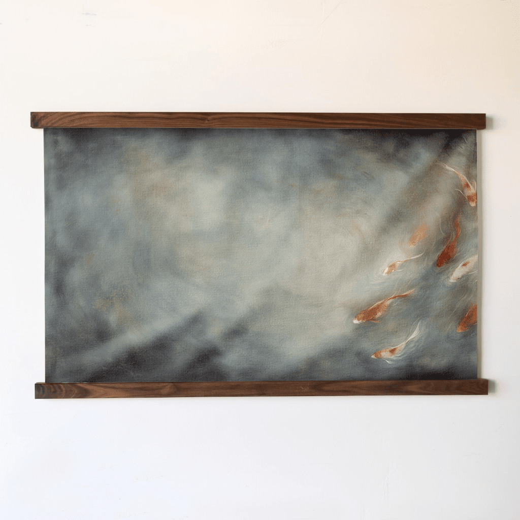 Pond Flow - Tapestry - Benton Lane Home - Painted Paper