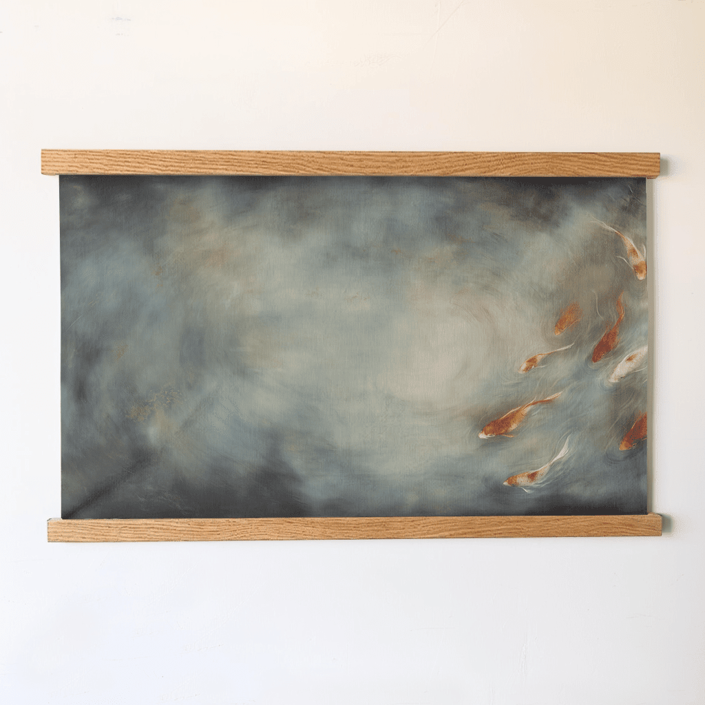 Pond Flow - Tapestry - Benton Lane Home - Painted Paper
