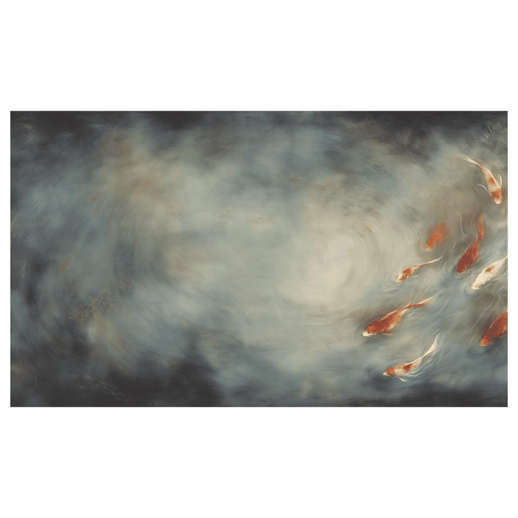 Pond Flow - Tapestry - Benton Lane Home - Painted Paper