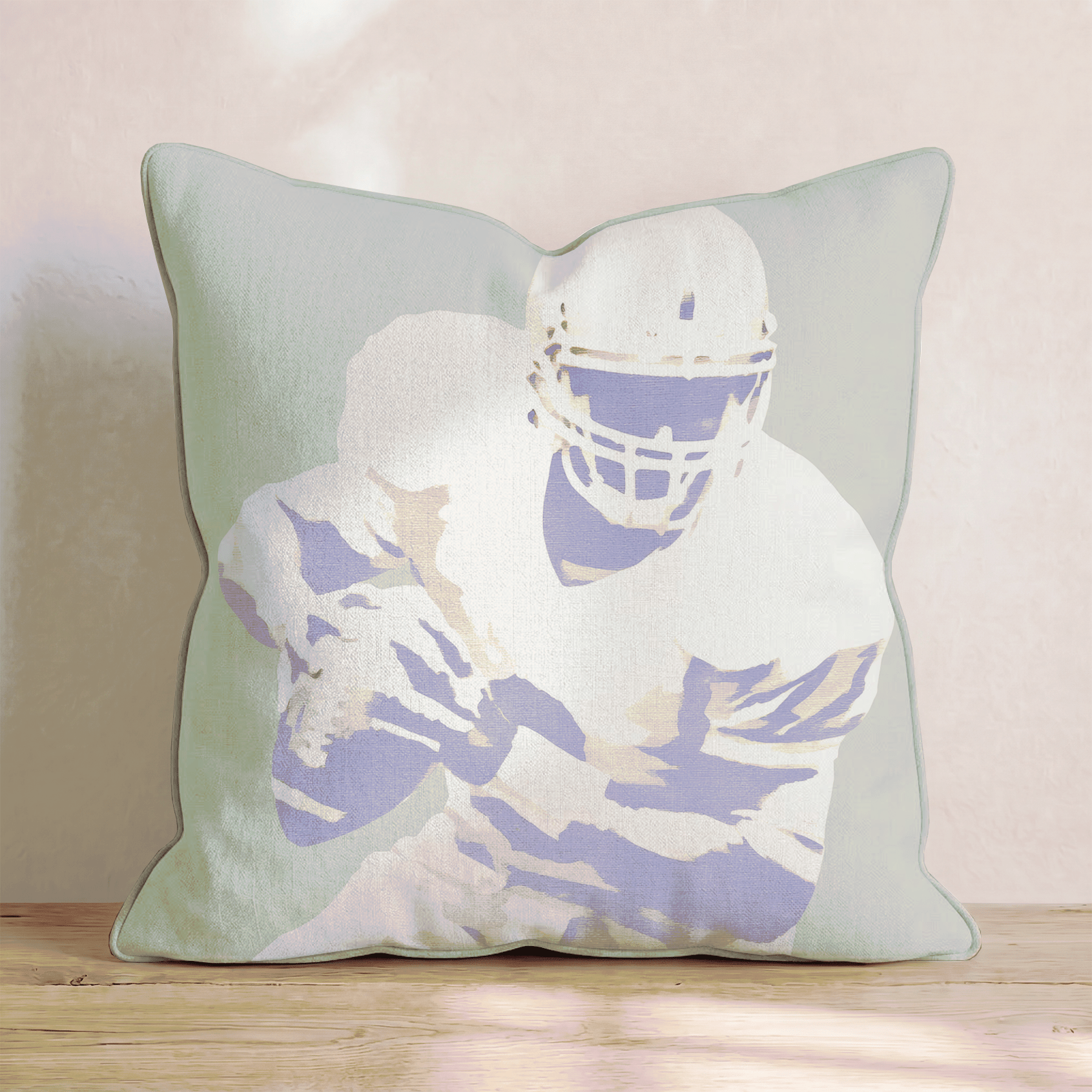 Pop Art Football Throw Pillow - Benton Lane Home - Hillcroft Home