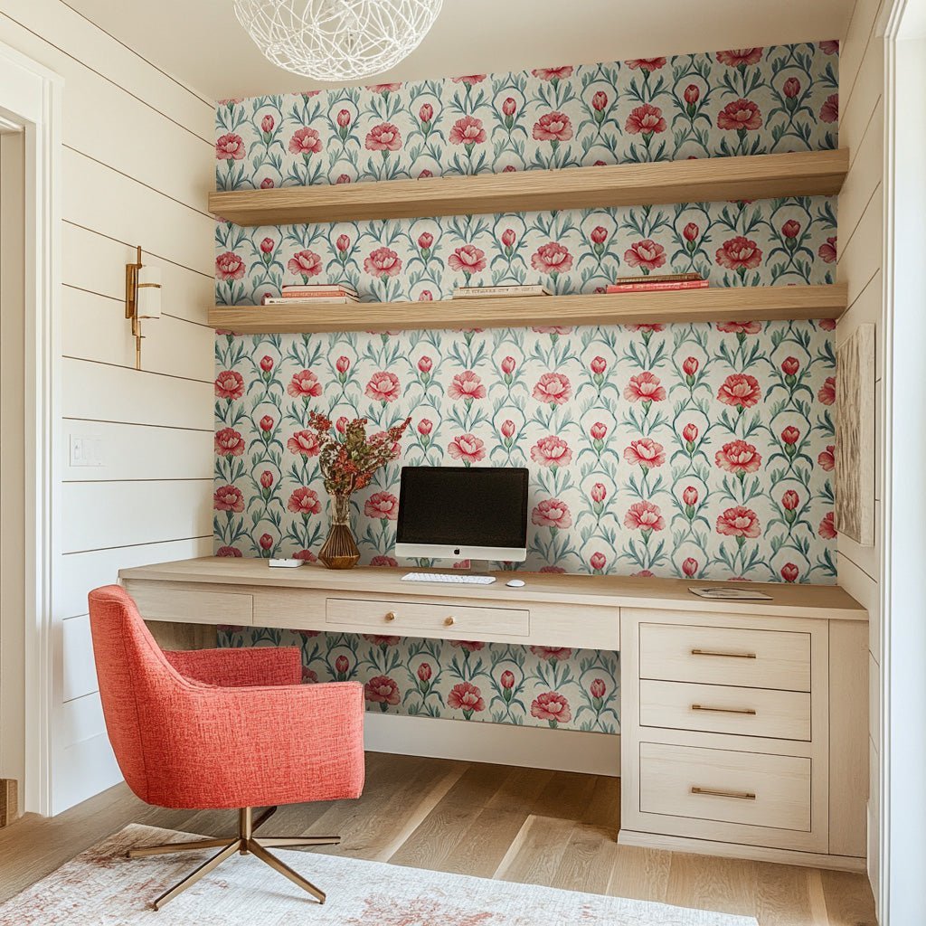 Poppy Charm - Benton Lane Home - Painted Paper