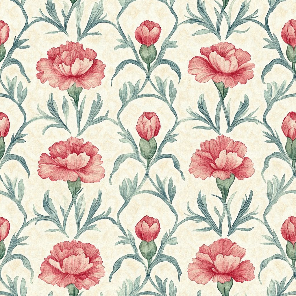 Poppy Charm - Painted Paper